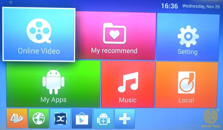 4K2K Ultra HD Quad core Android 4.4 TV Box main UI Smart box 4K2K Ultra HD Quad core Android 4.4 TV Box main UI Smart box