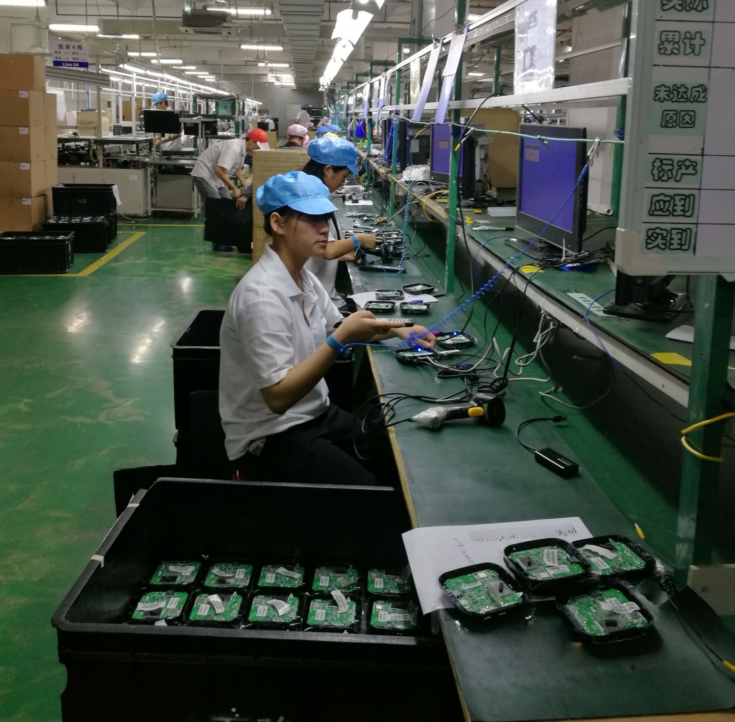 IPTV Box Assembly line IPTV Box Assembly line