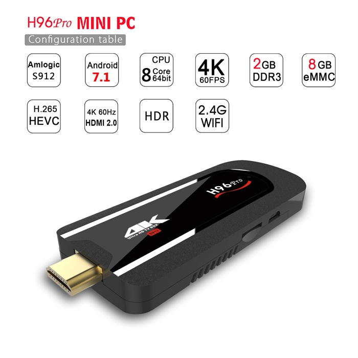 S912 TV Stick H96 PRO S912 TV Stick H96 PRO
