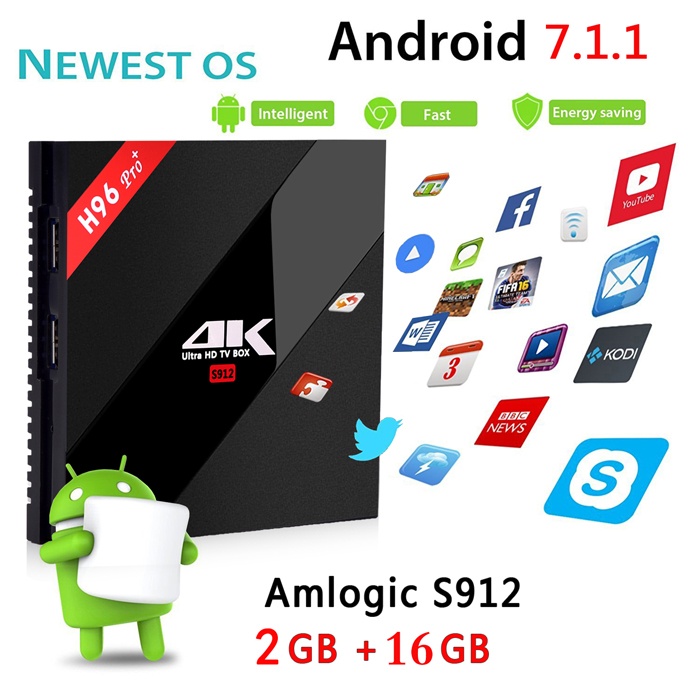 H96 PRO Plus Octa core tv box H96 PRO Plus Octa core tv box